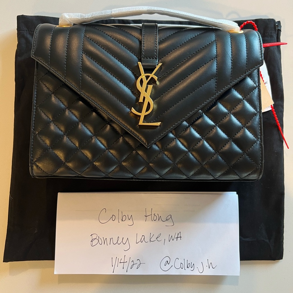 Ysl medium envelope bag